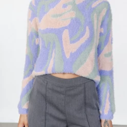 8 Birdies New Arrivals Malia Knit Jumper (Lilac)