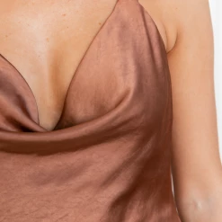 Here Comes The Sun Dresses Ramone Mini Dress (Brown)