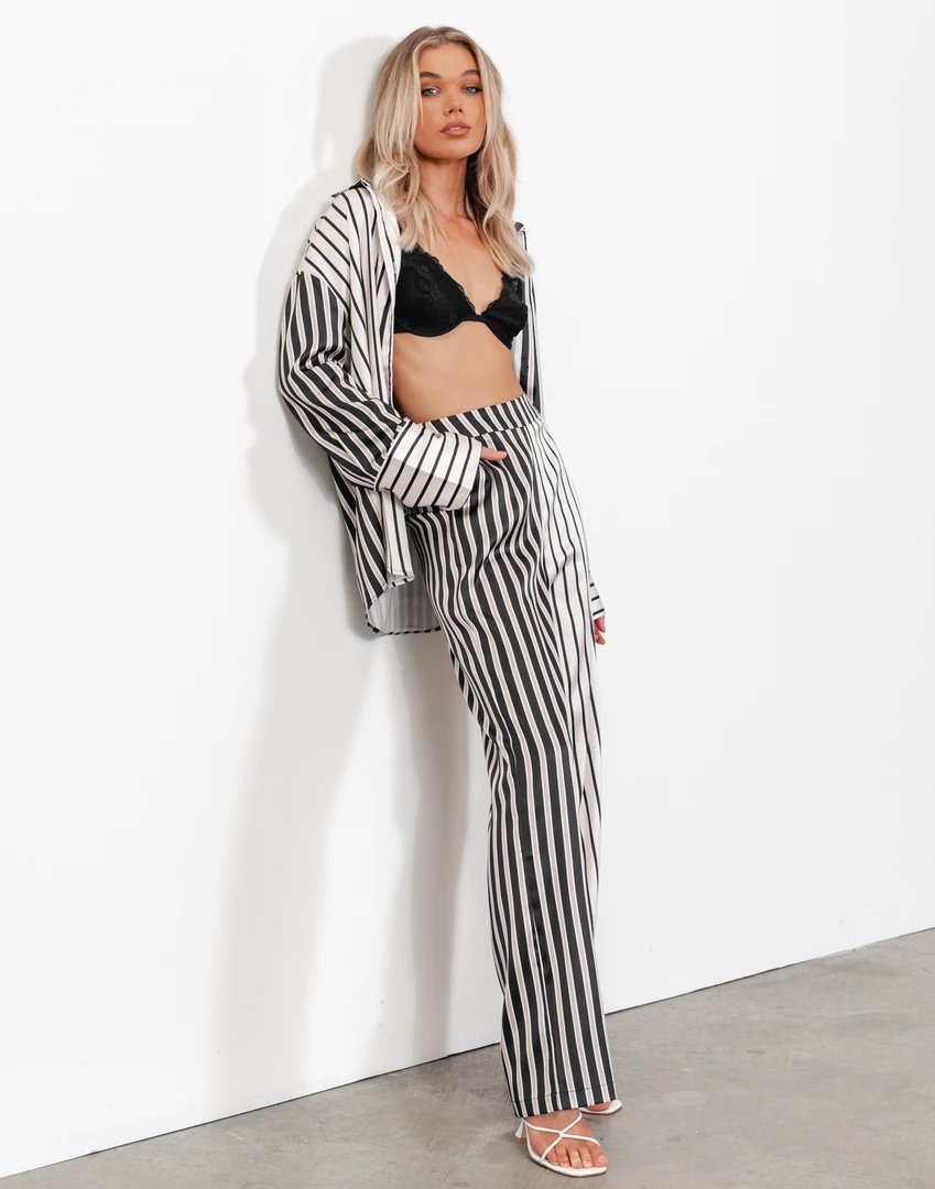 Sets + Co-ords Imani Pants (Stripe) - 4th & Reckless 7 Sets + Co-ords Imani Pants (Stripe) - 4th & Reckless