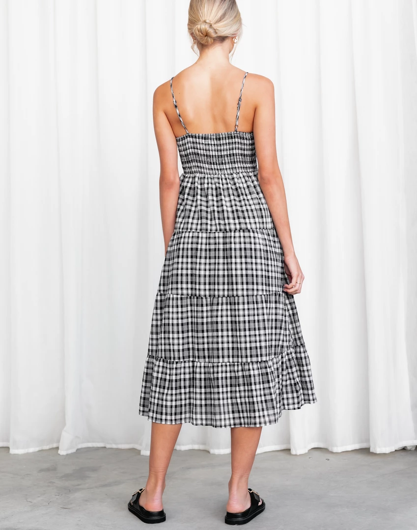 Yours Truly Bethanee Midi Dress (Black) Dresses 3 Yours Truly Bethanee Midi Dress (Black) Dresses