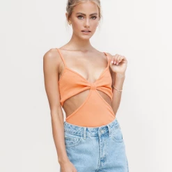 Into Zoeigh Bodysuit (Orange) 17 Into Zoeigh Bodysuit (Orange)
