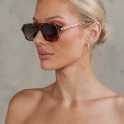 Faris Sunglasses (Tortoise) - By Peta + Jain New Arrivals