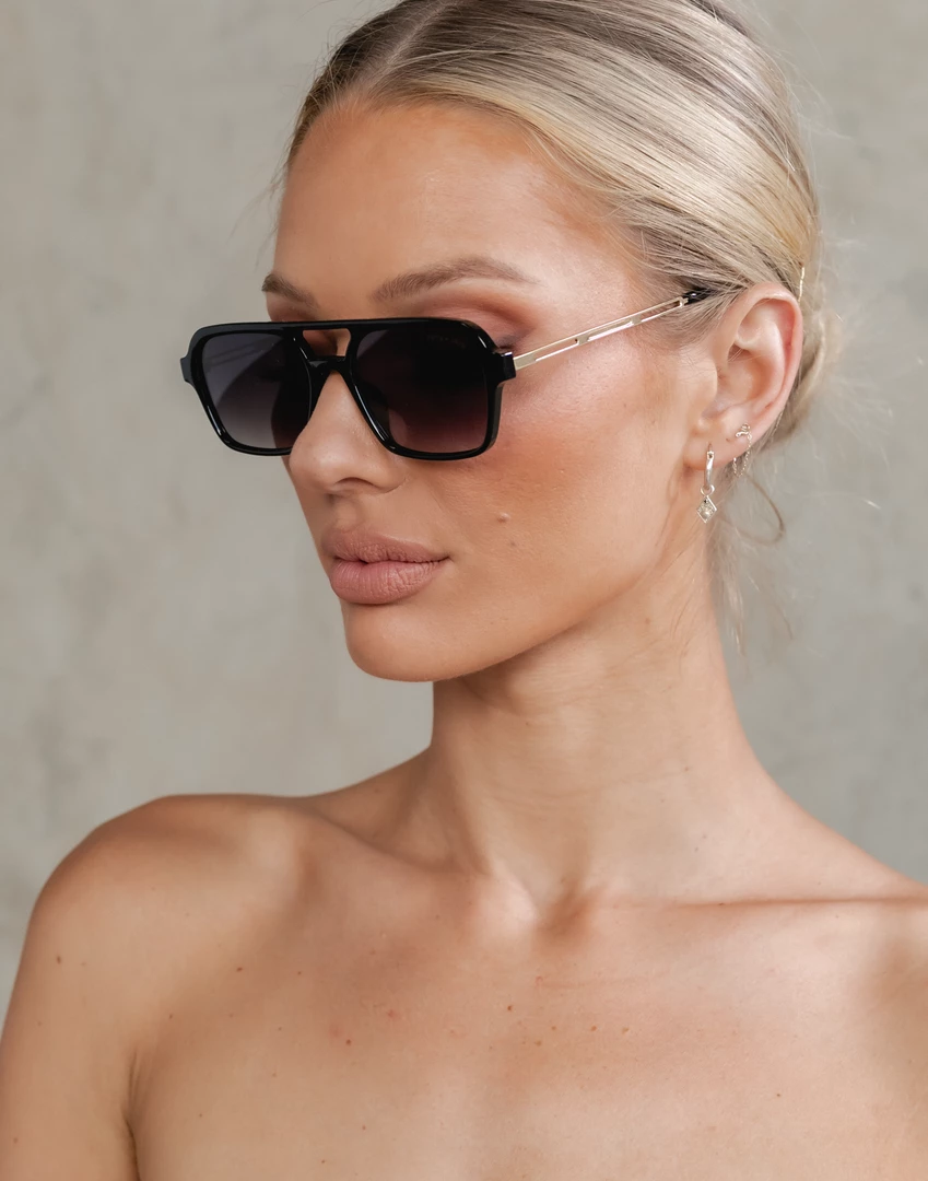 New Arrivals Faris Sunglasses (Black) - By Peta + Jain 2 New Arrivals Faris Sunglasses (Black) - By Peta + Jain