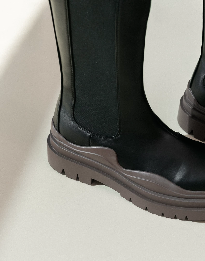 Billini Portland Boots (Brown/Black) New Arrivals 3 Billini Portland Boots (Brown/Black) New Arrivals