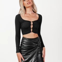 Sweet Accicia Blaze Mini Skirt (Black)