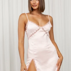 Luvalot Late Night Mini Dress (Light Pink)
