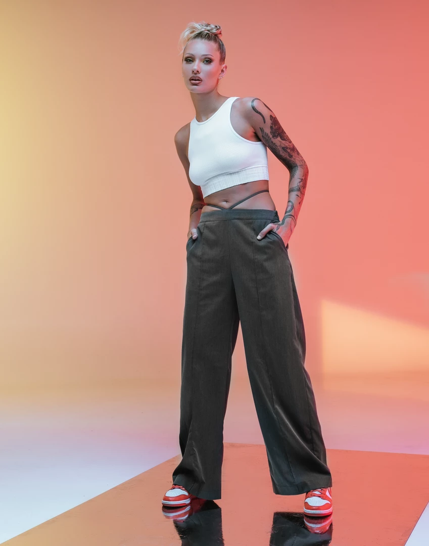 Charcoal Clothing New Arrivals Nightcrawler Pants (Grey) 3 Charcoal Clothing New Arrivals Nightcrawler Pants (Grey)