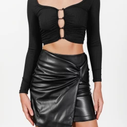 Sweet Accicia Blaze Mini Skirt (Black)