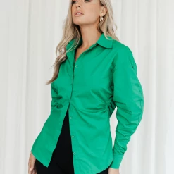 Charcoal Clothing New Arrivals Hemingway Shirt (Green) 11 Charcoal Clothing New Arrivals Hemingway Shirt (Green)