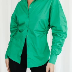 Charcoal Clothing New Arrivals Hemingway Shirt (Green)