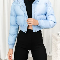 Luvalot Winter Warmers Connah Puffer Jacket (Blue)