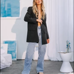 Charcoal Clothing Montana Wide Leg Jeans (Blue)