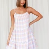 Dear Siouxsie Dresses Gemma Mini Dress (Pink Gingham)
