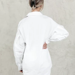 Charcoal Clothing Tops Forever Shirt (White)