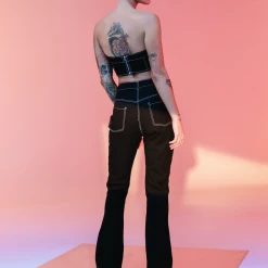 Charcoal Clothing Lucid Dream Jeans (Black/White) New Arrivals 13 Charcoal Clothing Lucid Dream Jeans (Black/White) New Arrivals