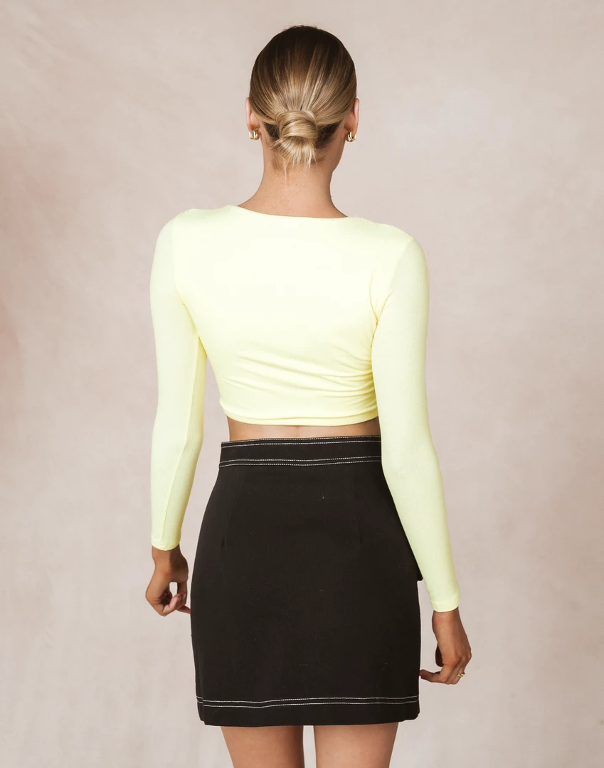 Mint Vanilla Tonia Mini Skirt Bottoms 4 Mint Vanilla Tonia Mini Skirt Bottoms