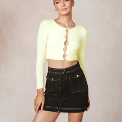 Mint Vanilla Tonia Mini Skirt Bottoms 14 Mint Vanilla Tonia Mini Skirt Bottoms