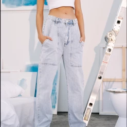 Charcoal Clothing Rizzo Jeans (Light Blue)