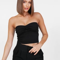 Into Fashions Lee Tube Top (Black) New Arrivals