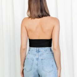 8 Birdies Maddison Top (Black) Tops