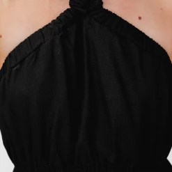 My Girl Michelle Midi Dress (Black)