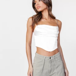 Luvalot Adira Corset Top (White)