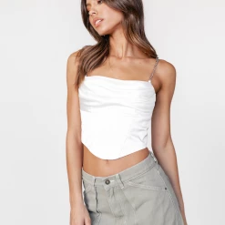 Luvalot Adira Corset Top (White)