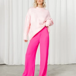 White Closet Carefree Knit Jumper (Pink) 11 White Closet Carefree Knit Jumper (Pink)