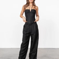 La Quinta Pant (Black) - By Lioness New Arrivals