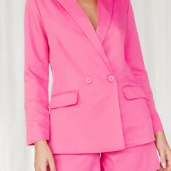 Pink Diamond Sets + Co-ords Dayanna Blazer (Pink)