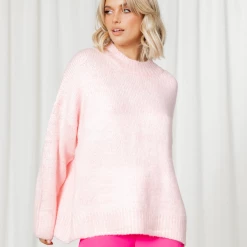 White Closet Carefree Knit Jumper (Pink) 15 White Closet Carefree Knit Jumper (Pink)