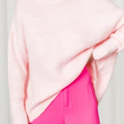 White Closet Carefree Knit Jumper (Pink)