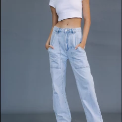 Charcoal Clothing Kendall Ribbed Baby Tee (White) New Arrivals