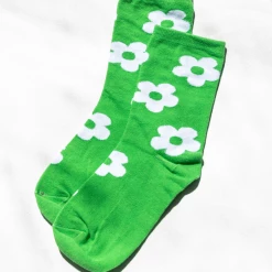 Charcoal Clothing Tessa Socks (Green) Charcoal Exclusives