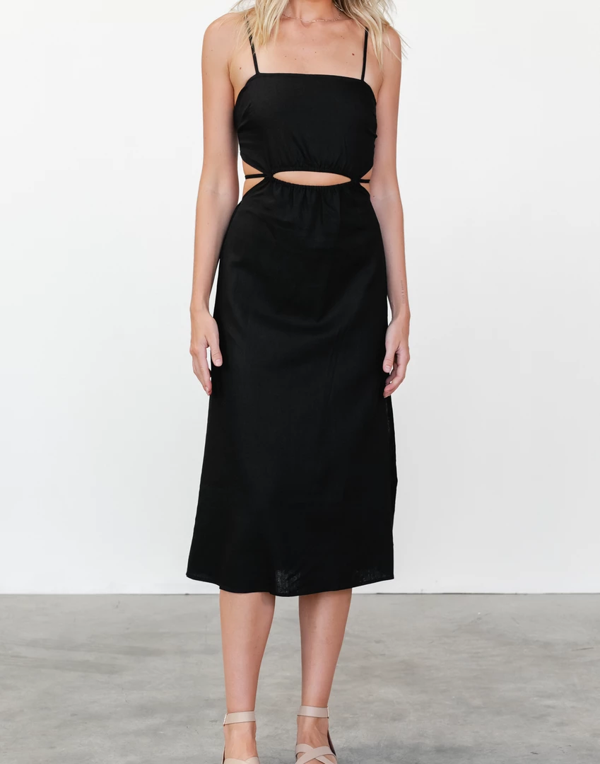 My Girl Cyprus Midi Dress (Black) Dresses 2 My Girl Cyprus Midi Dress (Black) Dresses