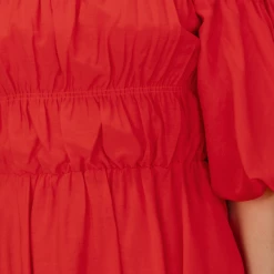 Charcoal Clothing Harlee Mini Dress (Red)