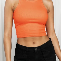 Thanne Tops Kennedy Tank Top (Orange)