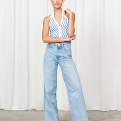 Redberry Kai Top (Blue) Tops