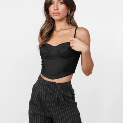 Luvalot Trisha Top (Black) New Arrivals