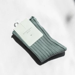 Charcoal Clothing Daisy Socks (Teal)