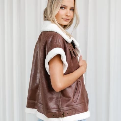 Heiress Sleeveless Jacket - By Lioness Winter Warmers