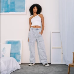 Charcoal Clothing New Arrivals Ripley Tank Top (White)