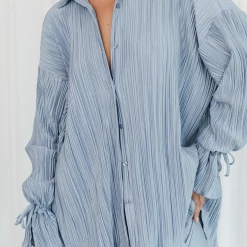 Charcoal Clothing Sweet Serenity Shirt (Steel Blue) New Arrivals 14 Charcoal Clothing Sweet Serenity Shirt (Steel Blue) New Arrivals