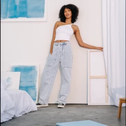 Charcoal Clothing Rizzo Jeans (Light Blue)