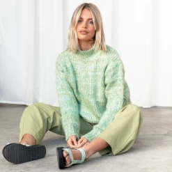 Charcoal PD Elisha Knit Jumper (Green) 12 Charcoal PD Elisha Knit Jumper (Green)