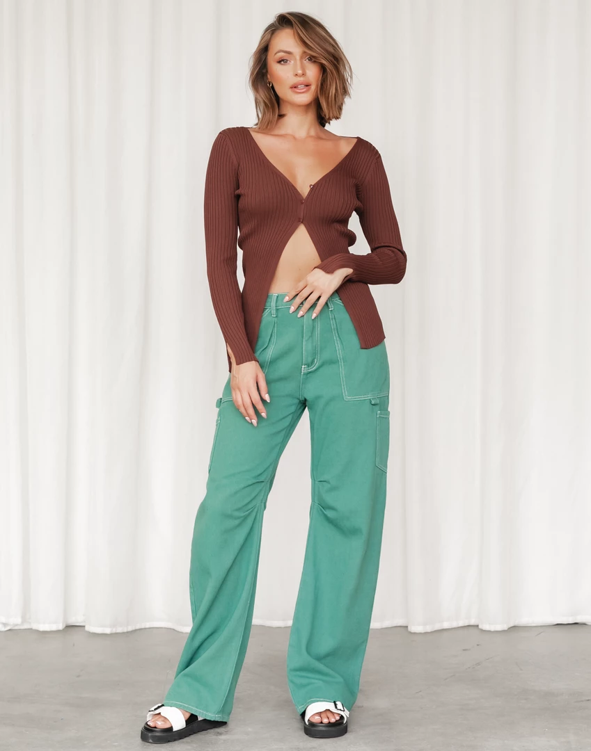 Red Berry Amora Long Sleeve Top (Brown) 2 Red Berry Amora Long Sleeve Top (Brown)