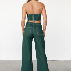 Into Fashion Sets + Co-ords Vivienne Pants (Emerald)