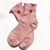 Charcoal Clothing Queen Of Hearts Socks (Pink)