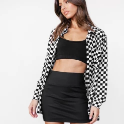 Thanne Ashton Shirt (Black Check) New Arrivals