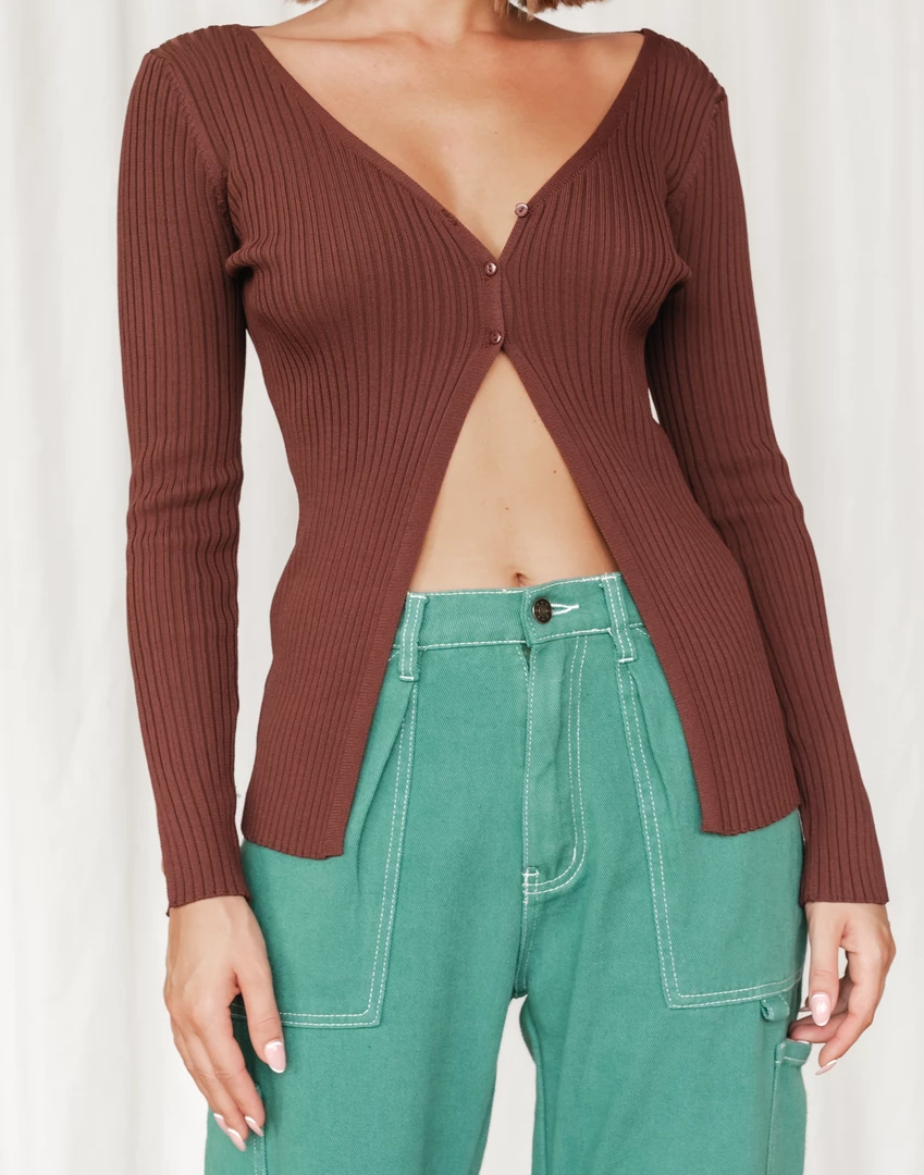 Red Berry Amora Long Sleeve Top (Brown) 4 Red Berry Amora Long Sleeve Top (Brown)